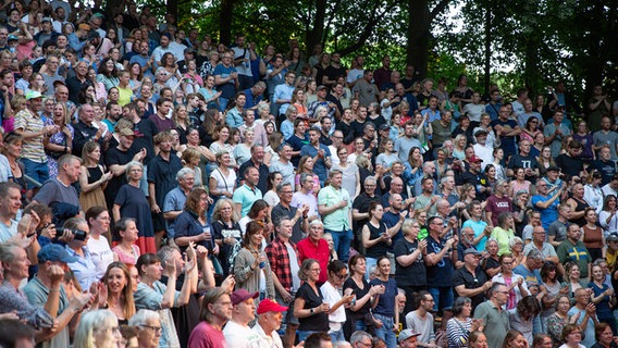Hunderte Fans sind bei einem Konzert der Band Mando Diao. © NDR Foto: Gino Laib