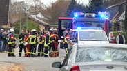 Großes Polizei-und Feuerwehraufgebot nach Tötungsdelikt in Neumünster © Daniel Friederichs Foto: Daniel Friederichs