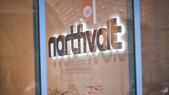 Der Schriftzug des Unternehmenes Northvolt. © Imago Images Foto: TT