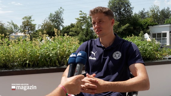 Benedikt Pichler von Holstein Kiel. © NDR 