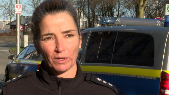 Sandra Otte, Polizei Flensburg. © NDR 