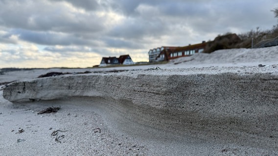 Abbruchkante Strand von Hohwacht © Christoph Pless Foto: Christoph Pless