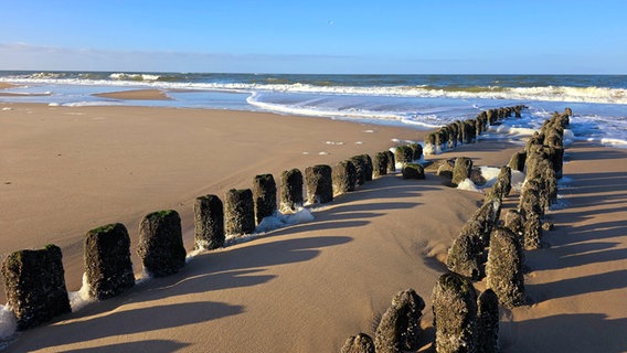 Sonniges Wetter am Strand von Westerland auf Sylt. © Gaby Jacob Foto: Gaby Jacob