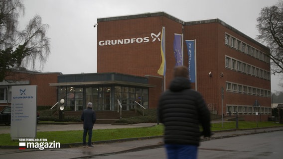 Außenaufnahme vom Gelände der Grundfos GmbH in Wahlstedt. © NDR 