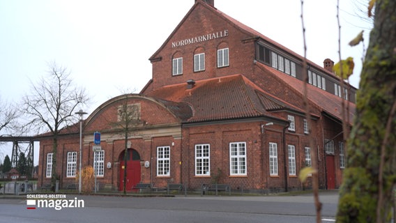 Eine Aufnahme der Nordmarkhalle in Rendsburg © NDR Foto: NDR Screenshot