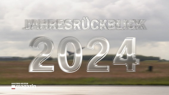 Eine Tafel mit der Aufschrift: Jahresrückblick 2024 © NDR Foto: NDR Screenshot