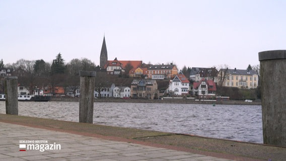 Eine Aufnahme des Hafens von Eckernförde © NDR Foto: NDR Screenshot