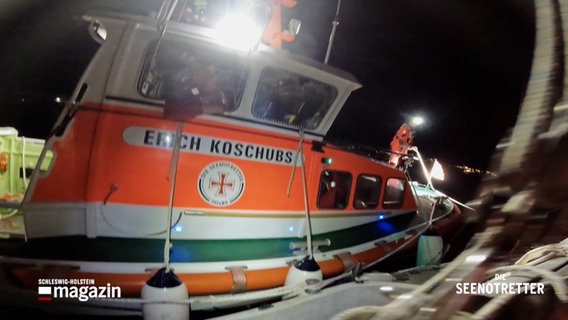 Ein Seenotrettungsboot der DGzRS © NDR Foto: NDR Screenshot