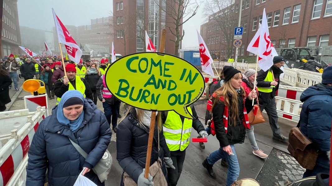 Streik Im Öffentlichen Dienst: Demos In Kiel Und Schleswig | NDR.de ...