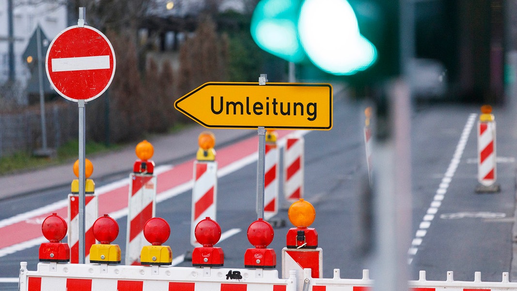 Staugefahr rund um Schwerin: Mehrere Baustellen stoppen Verkehr