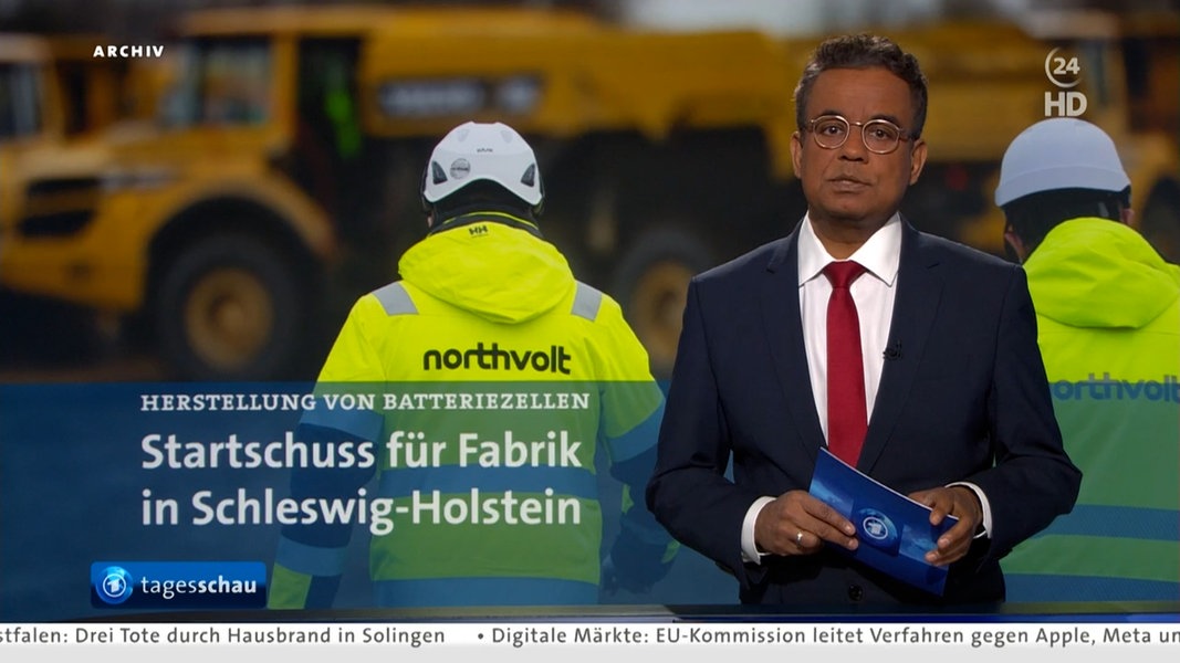 Baustart Von Northvolt-Fabrik In Dithmarschen | NDR.de - Nachrichten ...