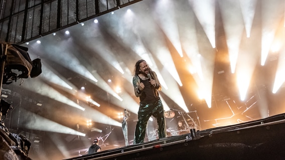 Die Heavy Metal-Band Korn bei einem Auftritt. © WOA FESTIVAL GMBH 