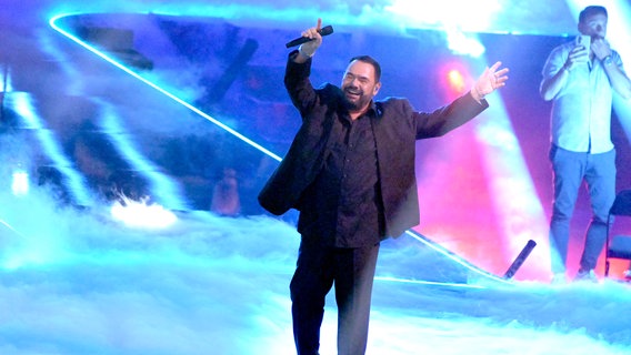 Marian Gold von Alphaville in der ZDF-Musikshow 'Die Giovanni Zarrella Show' in der Westfalenhalle in Dortmund am 24.08.2024. © picture alliance | Geisler-Fotopress Foto: Frederic Kern/Geisler-Fotopress