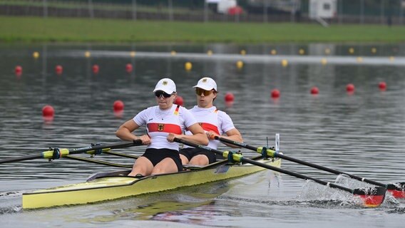 Kandidatin Hermine Krumbein für den Preis "Behindertensportler*in des Jahres 2025" in Aktion. © Behindertensportverband Niedersachsen Foto: Gaertner