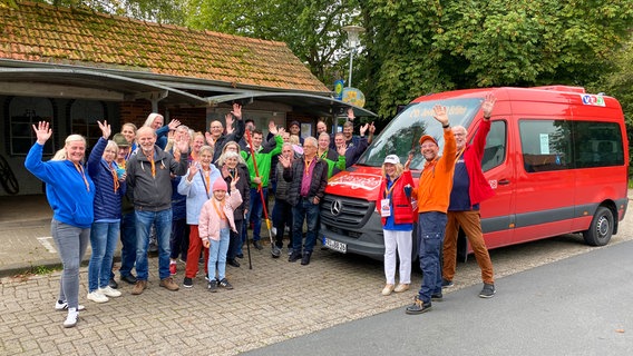 Auf der "Der beste Ort der Welt"-Tour hat Schorse Waddewarden besucht. © NDR Foto: Bernd Drechsler