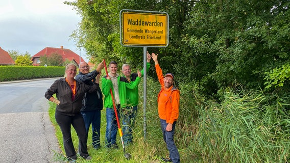 Auf der "Der beste Ort der Welt"-Tour hat Schorse Waddewarden besucht. © NDR Foto: Bernd Drechsler