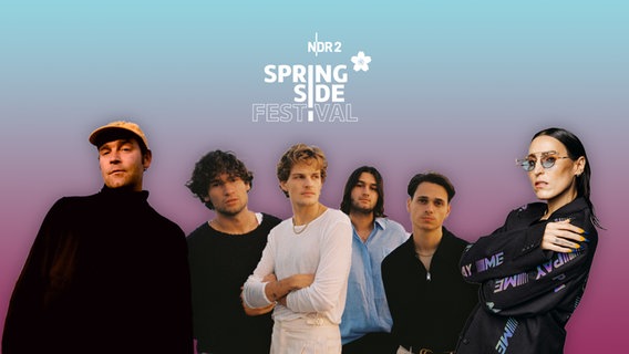 Mit Jeremias, Mine und Bosse stehen schon drei Acts für das Springside Festival am 10. Mai in Göttingen fest! © Universal Music, Dominik Friess / Lucio Vignolo / Sarah Storch 