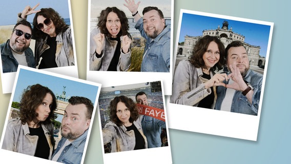 Reise-Polaroids von Elke und Jens. © picture alliance / dpa | NDR 