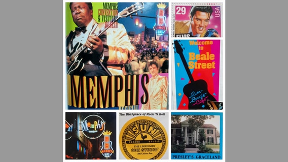 Eine Collage zur Blues-Stadt Memphis © Uli Kniep 