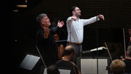 Meisterkurs mit Alan Gilbert in der Elbphilharmonie. © NDR, Lena Mackel Foto: Lena Mackel