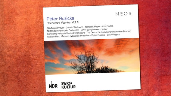 CD-Cover Peter Ruzicka "Orchestra Works Vol. 5" mit dem NDR Elbphilharmonie
Orchester. © NDR Foto: CD-Cover