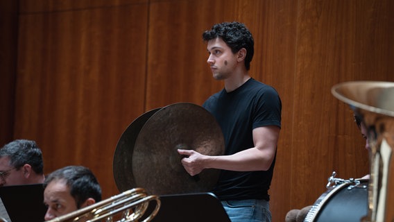 Das NDR Elbphilharmonie Orchester auf der Gastspielreise durch die Schweiz, Italien und Deutschland. © NDR Foto: Lena Mackel