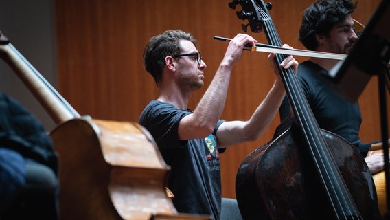 Das NDR Elbphilharmonie Orchester auf der Gastspielreise durch die Schweiz, Italien und Deutschland. © NDR Foto: Lena Mackel