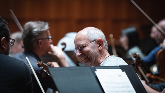 Das NDR Elbphilharmonie Orchester auf der Gastspielreise durch die Schweiz, Italien und Deutschland. © NDR Foto: Lena Mackel