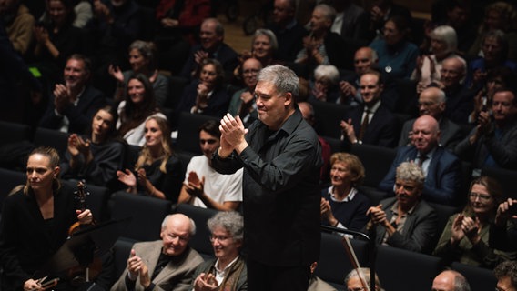 Das NDR Elbphilharmonie Orchester auf der Gastspielreise durch die Schweiz, Italien und Deutschland. © NDR Foto: Lena Mackel