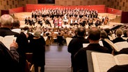 Sängerinnen und Sänger im Großen Sendesaal, NDR Konzerthaus © NDR 