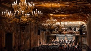 Aufführung von Bachs Weihnachtsoratorium mit NDR Radiophilharmonie und NDR Vokalensemble unter Leitung von Bernard Labadie im Schloss Herrenhausen (Hannover) © NDR Foto: Helge Krückeberg