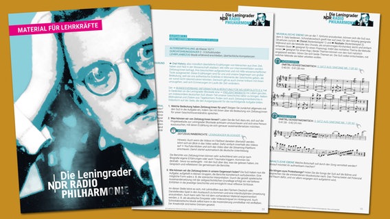 Material für Lehrkräfte zum Schulklassen-Konzert "Nie wieder!" © NDR 