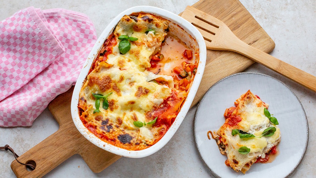 Vegetarische Lasagne | NDR.de - Ratgeber - Kochen - Rezepte