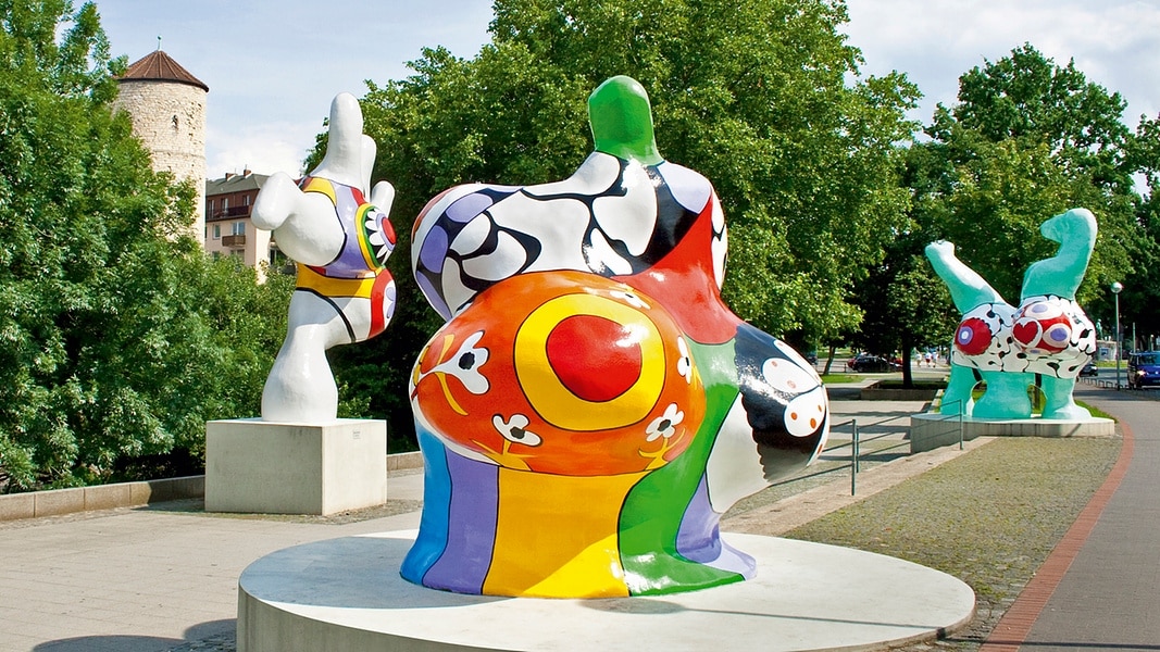 Niki de Saint  Phalle wird vor 20 Jahren Ehrenb rgerin 