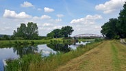 Der Elbe-Lübeck-Kanal bei Lauenburg. © NDR Foto: Kathrin Weber