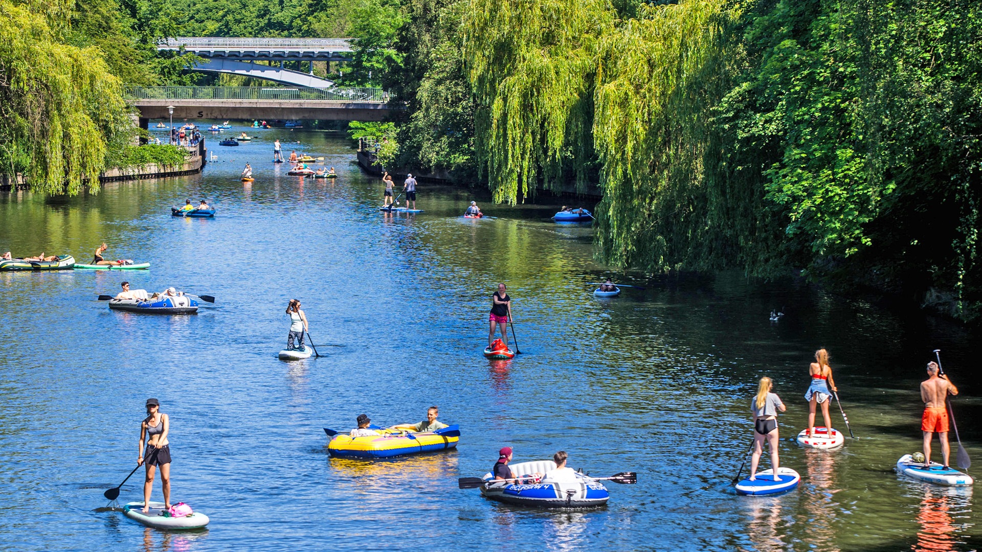 Bojen sollen Freizeit-Verkehr auf der Alster entschärfen