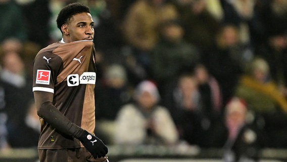 Oladapo Afolayan vom FC St. Pauli © Witters 