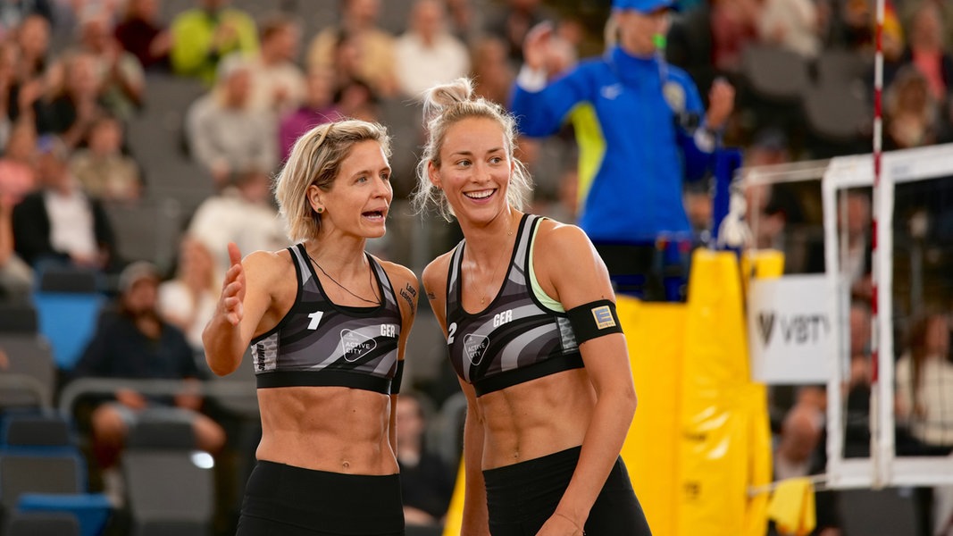 Beachvolleyball-DM: Ludwig bei Abschiedsvorstellung im Viertelfinale