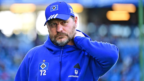 Trainer Steffen Baumgart vom Hamburger SV © Witters 