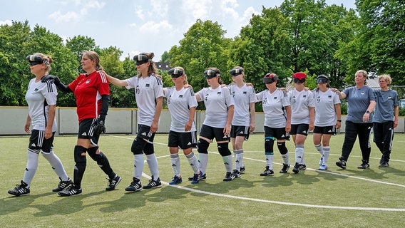 Die deutsche Blindenfußball-Nationalmannschaft der Frauen © Witters 