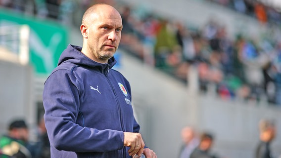 Trainer Daniel Scherning von Eintracht Braunschweig © picture alliance/dpa | Daniel Karmann 