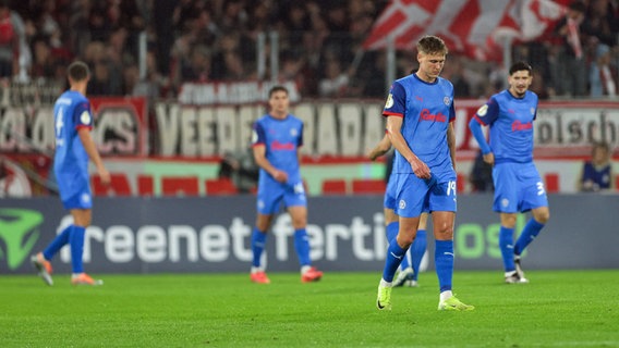 Kiels Spieler sind enttäuscht © Imago Images Foto: Dennis Ewert/RHR-FOTO RHR-FOTO/DE