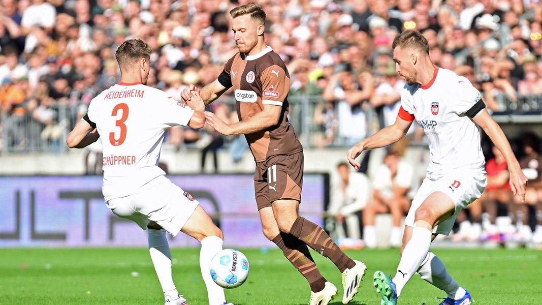 Fehlstart beim Bundesliga-Comeback: FC St. Pauli unterliegt Heidenheim