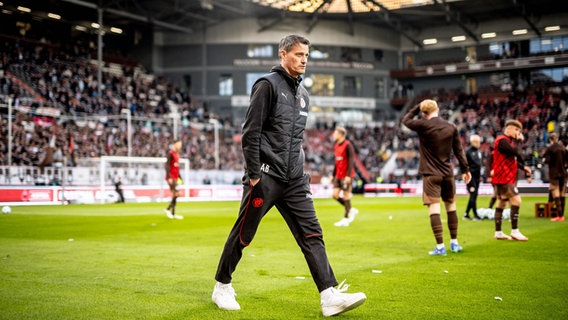 St. Paulis Trainer Alexander Blessin © Imago Images 