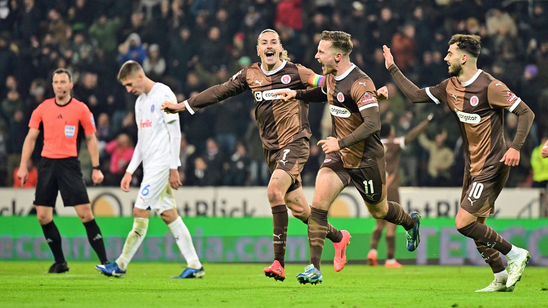 St. Pauli bricht Heim-Bann und gewinnt Keller-Krimi gegen Holstein Kiel