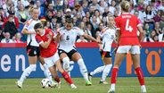 Spielszene Deutschland gegen Österreich © IMAGO / Beautiful Sports 