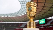 Der DFB-Pokal © IMAGO / Picture Point LE 