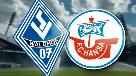 Waldhof Mannheim gegen Hansa Rostock © NDR 