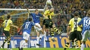 Szene aus dem DFB-Pokalspiel Eintracht Braunschweig - Borussia Dortmund (2005) © imago images/Rust Foto: Rust