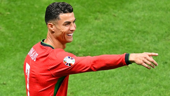 Der portugiesische Fußball-Nationalspieler Cristiano Ronaldo © picture alliance/dpa | Torsten Silz 